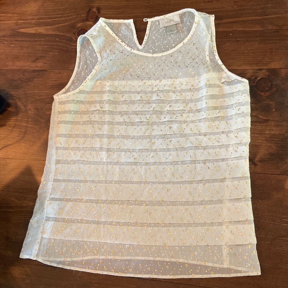 Loft Sleeveless Blouse
